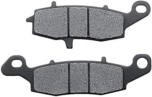 KMG Rear Brake Pads for 2007-2011 Kawasaki VN 900 Vulcan Custom - Non-Metallic Organic NAO Brake Pads Set