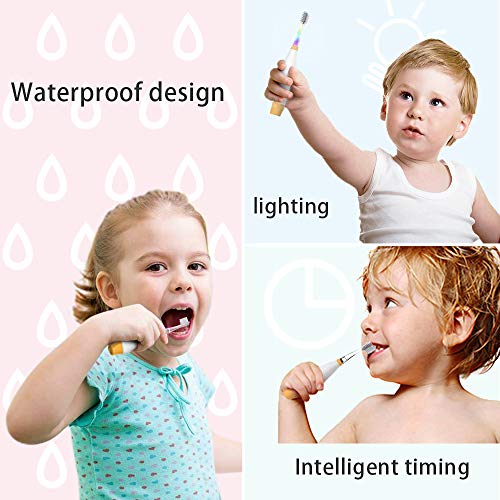 image for yuantongshun kids& Baby Toothbrush Electric Sonic Battery Powered With