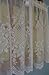 Curtain Chic Cameo Rose Swag, 63-Inch, White