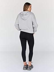 Trendy Queen Hoodies for Women Full Zip Up Cropped
