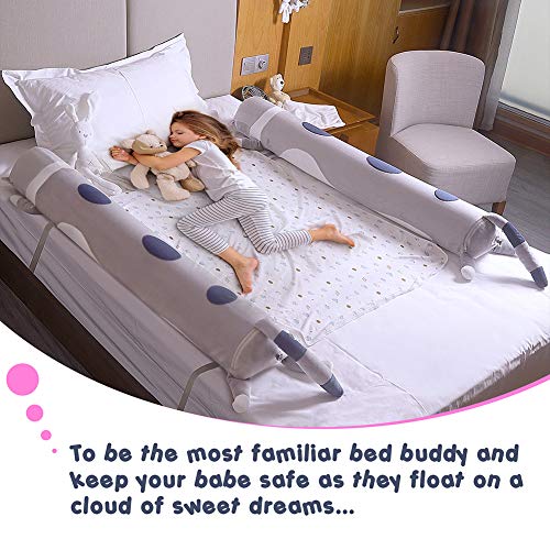 image for Inflatable Bed Rails for Toddlers | EONSIX Safety Baby Bed Guard | Car