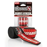 Hayabusa Official MMA Perfect Stretch 2 Handwraps, Black, 180