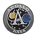 SOUTHYU 4 Pack NASA Space Apollo 11/13/17 Space Shuttle Mission Tactical Morale Patches Military Emblem Embroidered Badge, Hook and Loop Patch