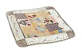 Plant Flowers Pattern Washable Office Chair Mats