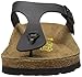 Birkenstock Gizeh Birko-Flor Black Birko-Flor 38 (US Women's 7-7.5) Regular