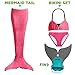 Tendol 3 PC Mermaid tail for swimming and Christmas costume includes the NEW Tendol mermaid MONO FIN