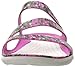 crocs Women's Swiftwater Graphic W Flat Sandal, Pink/Floral, 9 M US