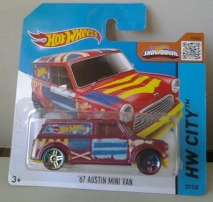 hot wheels 67 austin mini van