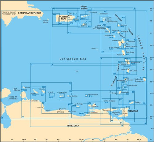 Imray A233 A231 & A232 Printed on Double Sided Sheet Marine Nautical Chart