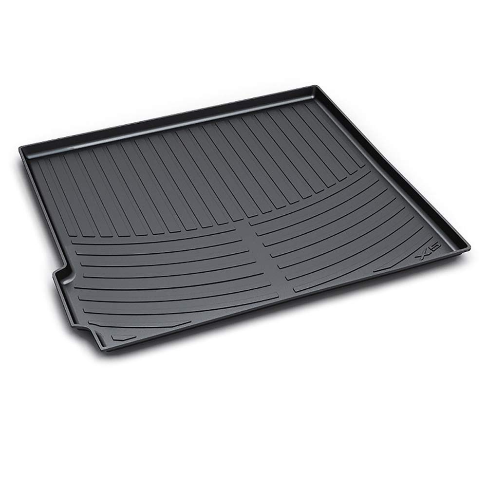 ZXCY Boot Liner, for BMW X5 E70 2009 2010 2011 2012 2013 2015 2016 2017 2018 Car Rear Trunk Mat Custom Tailored TPO Material Style Logo Accessories