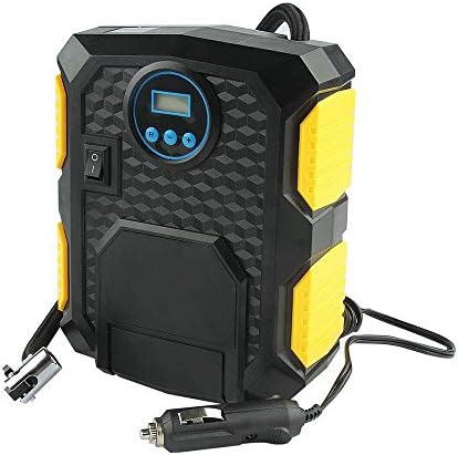 Digital Tire Inflator,Portable Air Compressor Digital Tire Inflator DC 12V Car Electric Air Compressor Pump-150 PSI