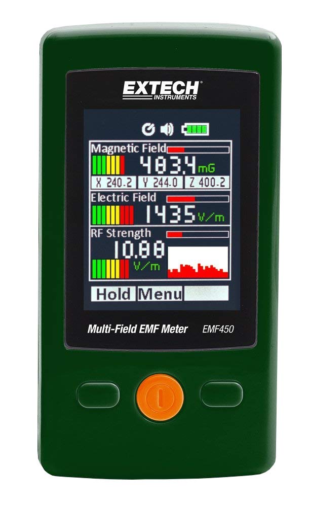 Extech EMF450 Multi-Field EMF Meter, Green