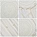 SHZONS Dream Catchers, 3 PCS Boho Wedding Party Favor,Fall Decor New Year Gift Baby Shower,Birthday Gift,Bedroom Wall Ornaments,Car Hanging Decoration,White Feather