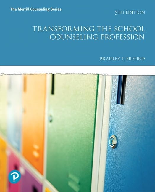 Amazon.com: Transforming the School Counseling Profession - MyLab