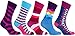 socks n socks-Men's 5-pair Luxury Fun Cool Cotton Colorful Mix Socks Gift Box