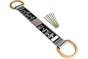 Frontline Fall Protection ROSU01 Stainless Steel Permanent Use Roof Anchor | Heavy Duty D-Ring | OSHA & ANSI Compliant | High