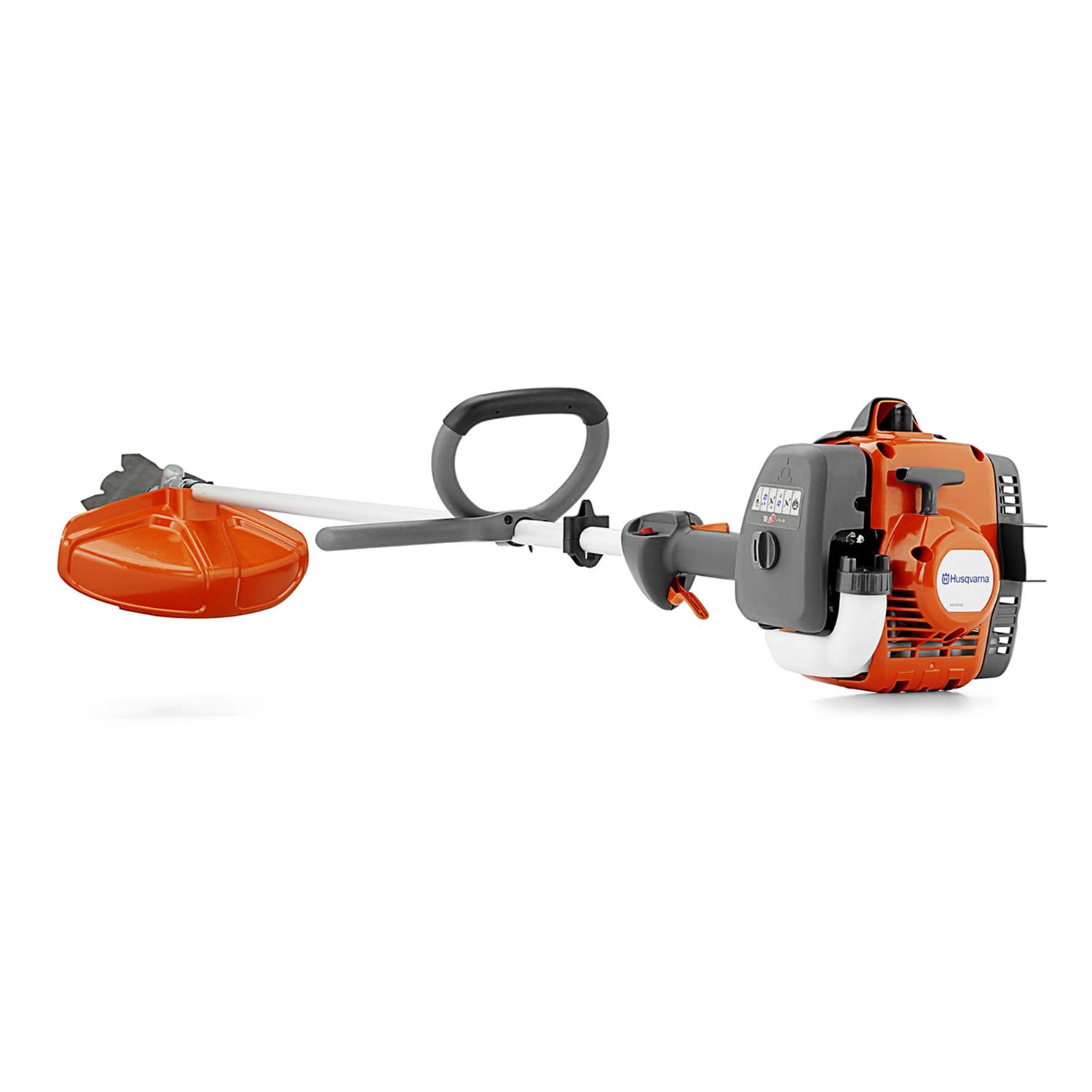 Photo 1 of (used)((incomplete)Husqvarna 122RJ Brushcutter, Multi-Purpose Gas Brush Cutter Tool with String Trimmer Head and Grass Blade, Includes Adjustable 