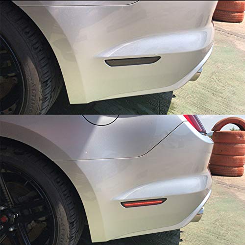 GTINTHEBOX (2) Smoked Lens High Power Red 48-SMD LED Rear Side Marker Lights Lamps Kits For 2015 2016 2017 2018 Ford Mustang - Thumbnail 6