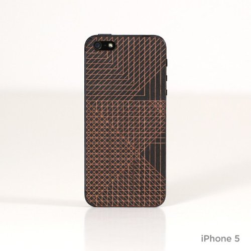 Lazerwood iPhone 5/5S Â©tui bois noir, Andy Gilmore Cell