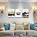 3 Pieces wall art for bedroom canvas prints artwork bathroom wall decor abstract sunrise and sunset scenery picture watercolor painting posters office living room Contemporary Pictures home decor art