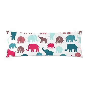 Amazon Com Interestprint Body Pillow Covers Manny Elephants