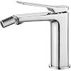 Ibergrif-M15004-Praga-Grifo-de-Bide-Mezclador-de-Lavabo-Cromo-Plata
