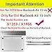 Sykiila for Older MacBook Air 13 Inch Case for 2010-2017 Old Version,Model A1369 / A1466 4 in 1 Hard Shell Case & HD Screen Protector & TPU Keyboard Cover & Sleeve - Pink Marble