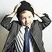 URATOT 6 Pack Boys' Satin Zipper Neck Tie Pre-tied Adjustable Neck Strap Tie
