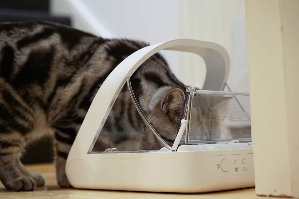 Sure Petcare -SureFlap - SureFeed - Microchip Pet Feeder - Selective-Automatic Pet Feeder Makes Meal Times Stress-Free, Suitable for Both Wet and Dry Food - MPF001 - View 3