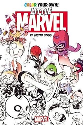 Color Your Own Young Marvel by Skottie Young by