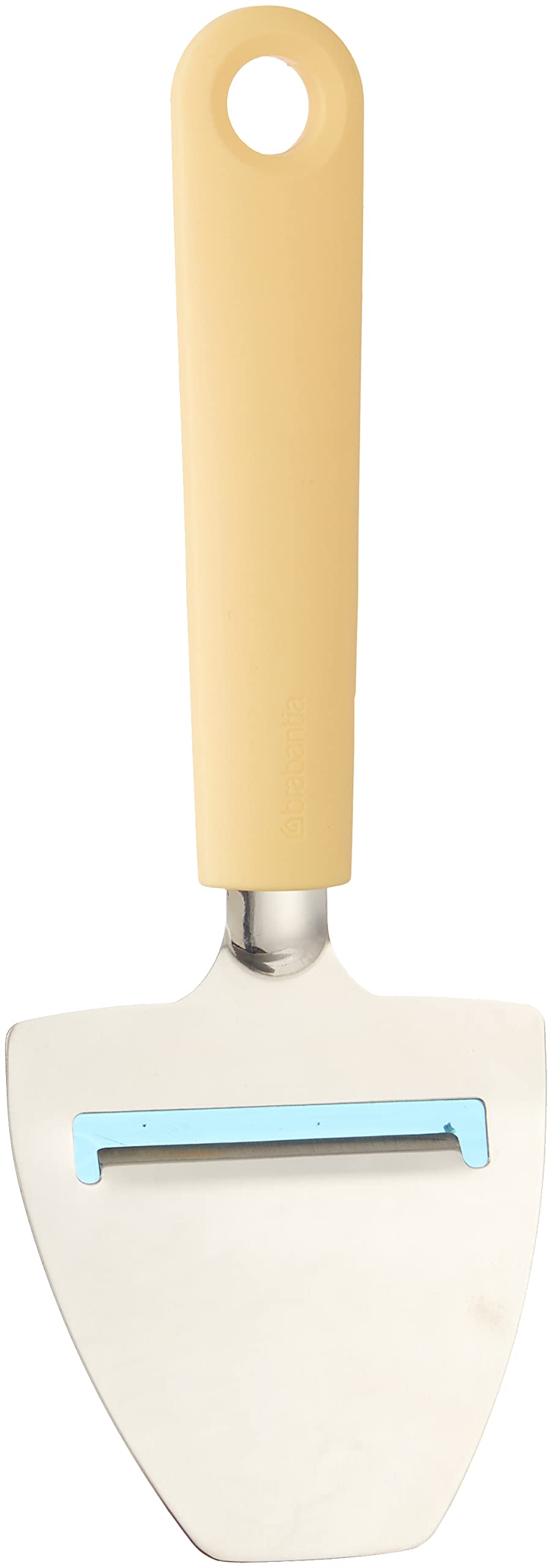 Brabantia Tasty+ Cook & Serve - Cheese Slicer (Vanilla Yellow) Soft-Grip Handle, Dishwasher Safe, (126222)