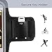 iPhone 6 Armband,Easylife Water Resistant Sport Gym Running Armband With Built-in Screen Protector +Key Holder for iPhone 7/6/6s,Galaxy S3/S4,iPhone 5/5s/5c (4.7-Inch)-Black