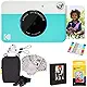 Kodak Printomatic Instant Camera (Yellow) Gift Bundle + Zink Paper (20 Sheets) + Deluxe Case + 7 Fun Sticker Sets + Twin Tip Markers + Photo Album + Hanging Frames + Comfortable Neck Strap