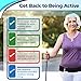 Backwonder SI Belt - Enhanced Comfort Sacroiliac Joint Support Belt for Men & Women | Ideal for Sciatica & Lower Back Pain Relief | For Daily Use & Physical Activities (Small)