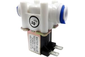 GENEDEY 3/8" DC 12V Solenoid Valve N/C Normally Closed Water Inlet Flow Switch