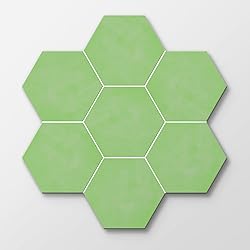 Alwayspon 24Pcs Hexagon LVT Flooring Peel and Stick