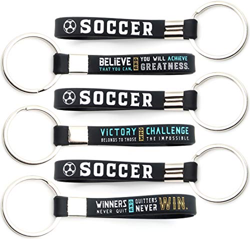 12-Pack-Soccer-Keychains-with-Motivational-Quotes-Wholesale-Pack-of-Key-Chains-in-Bulk-for-Giveaway-Gifts-for-Team-Soccer-Theme-Party-Favors-and-Supplies-for-Boys-Girls-Men-Women