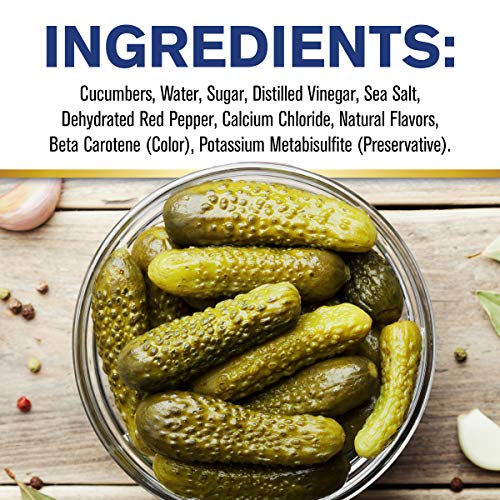 VLASIC SNACK’MMS SPICY MINIS PICKLES, 16 FL OZ