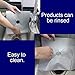 Stove Burner Covers Reusable Thinner Gas Stove Protectors Easy to Clean-Silver(8pcs)