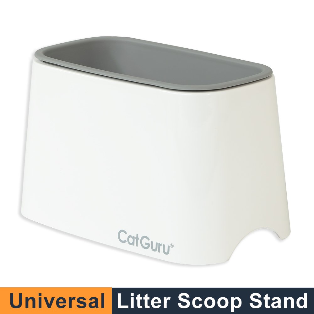 CatGuru New Premium Cat Litter Scoop Holder, Scooper Caddy, Scoop Stand
