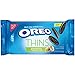 OREO Thins Chocolate Sandwich Cookies, Pistachio Flavored Creme, 1 Resealable 10.1 oz Pack