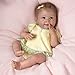 Tummy Tickles Coos, Giggles and Moves Her Legs - So Truly Real® Lifelike, Interactive & Realistic Newborn Baby Doll 18-inches  by The Ashton-Drake Galleries