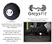GreysFit 5 inch Massage & Mobility Ball - Myofascial Release Balls for Back Pain & Deep Tissue Trigger Point Therapy - Foam Roller Massager Ball for Physical Therapy & Sore Leg Muscles Recovery