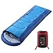 SEMOO Envelope Sleeping Bag - Lightweight Portable, Water Resistant, Comfort with Compression Sack Temp Rating 23F/-5C - Great for 3 Season Traveling,Backpacking, Camping, Hiking