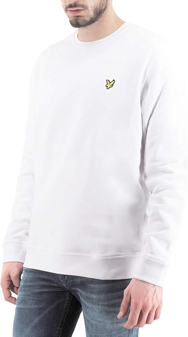 lyle and scott white sweatshirt