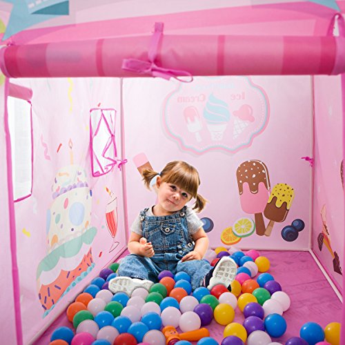 Anyshock Playhouse for Kids Tent, Princess Castle Play House for 1-8 Year Old Children Boys Girls Baby Indoor Outdoor Gifts Toys