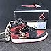 Air Jordan 1 I High Bred Retro x Slam Dunk Anime Hanamichi Sakuragi OG Sneakers Shoes 3D Keychain Figure with Box