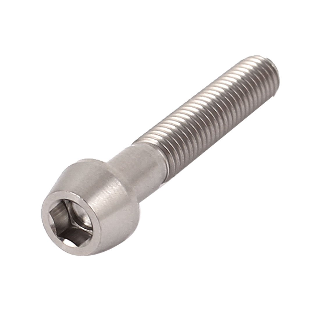 Sourcing Map M8x65mm Innensechskant Schrauben Bronze - 5 Stück Set