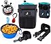 Bokang Dog Treat Pouch, Training Bag with Dog Training Clicker and Built-in Waste Bags Dispenser,Deluxe Design Perfect Carry Pet Toys & Treats,Waist & Shoulder Strap + Bonus Collapsible Bowl