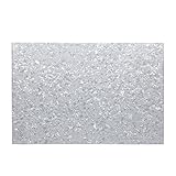 IKN 3Ply Guitar Bass Pickguard Pearl White Blank Material Blank Scratch Plate 435x290mm